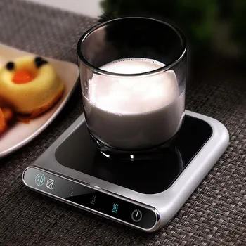 5V Pohár Ohrievač Smart Termostatické Horúci Čaj Tvorcovia 3 Výstroj USB Nabíjanie Kúrenie Dráha Ploche Ohrievača na Kávu, Mlieko, Čaj Teplejšie Pad 0