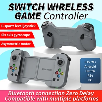 Bezdrôtové ovládače pre Nintendo zapnite pripojenie Bluetooth-kompatibilné 5.0 Gamepad pre PS4 PC Duálne Vibrácie Herné Regulátory pre PUBG