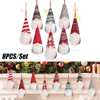 Vianočné Trpaslíci Plyšové Bábiky Santa Vianočné Gonk Elf, Trpaslík Dekorácie, Darčeky, Ozdoby