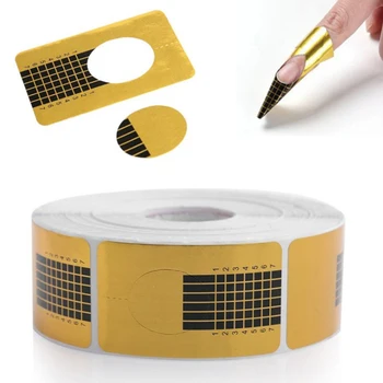 Klinec Zásobník Papiera Profesionálne Nail Art Nástroje Predĺženie Nechtov UV Gél Tip Rozšírenie Builder Forme Zásobník Bee Nechtov Dodanie Manikúra Nástroj
