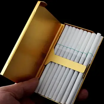 20 Palice Tenké Módne Rúry Osobnosti Cigaret Slim Cigareta Metal Box Xn253 Lady Cigariet K6m5