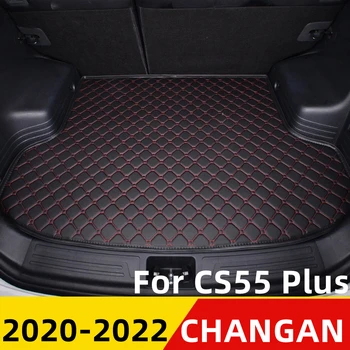 Kufri Mat Pre ChangAn CS55 Plus 2020-2022 Ploché Bočné Vodotesné Zadné Cargo Kryt Koberec Pad AUTO Chvost Príslušenstvo Boot Linkovej