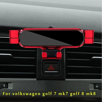 Telefón Držiak Pre vw volkswagen golf 7 golf mk7 8 mk8 Auto Styling Držiak GPS Stojan Otočná Podporujú Mobilné Príslušenstvo