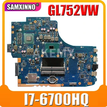 GL752VW pôvodnej Doske pre ASUS ROG FX71PRO ZX70V GL752VL GL752V Notebook Doska s I7-6700HQ GTX960M 2GB