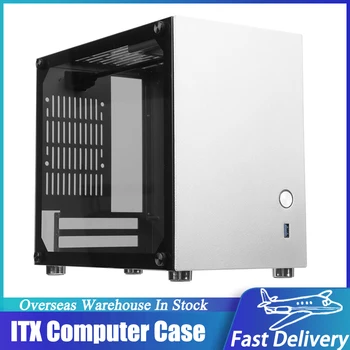 ITX Počítač Prípade Hliníkový plášť Pre 170*170 mm ITX Motherborad 260mm Grafická Karta 125 mm Výška CPU Chladiča PC Prípade Podvozku