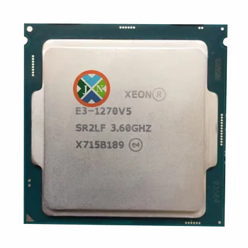 Pôvodné Xeon E3-1270V5 3.60 GHZ Quad-Core 8MB SmartCache E3-1270 V5 DDR4 2133MHz 1600MHz DDR3L E3 1270 V5 FCLGA1151 TPD 80W