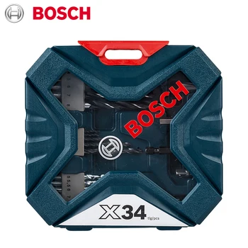 Bosch Vŕtací Bit nastavený Bosch 34X Vplyv Vŕtať Twist vrtáka Elektrické náradie Bit