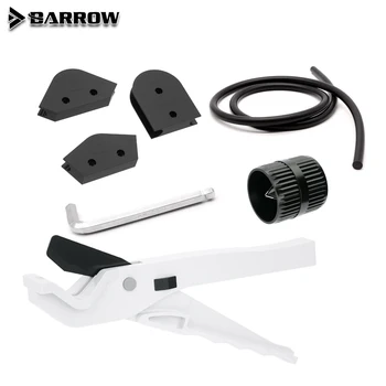 BARROW Tool Kit použiť pre OD14mm + ID10mm PETG Potrubia + Fréza + 14 mm Ohýbanie Plesne + 10 mm Priemer Silikónové Bar + Hex Kľúča Súbor