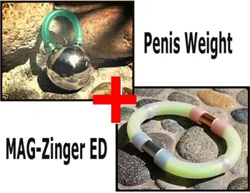 Penis zväčšovacieho prístroja (REKLAMY) + ED Mag-Zinger Blakoe Testosterónu 2 Pack celý Deň na Sebe