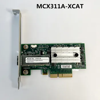 MCX311A-XCAT CX311A ConnectX-3 SK 10G Ethernet 10GbE SFP+ PCIe NIC Adaptér Sieťový Adaptér High Profile Pre Mellanox