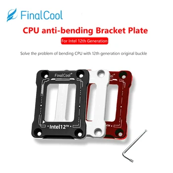 FinalCool UK12 CNC Hliníkovej Zliatiny CPU Ohýbanie Oprava Upevňovacie Spony s Kľúča pre LGA1700-BCF Intel Gen 12
