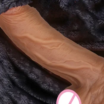 Veľké Realistické Dildo pre Ženy, Sex Shop Dick Pokožky Silikónové Penis s Prísavkou Žena Masturbators Hračky pre Dospelých 18 Dildo Žena