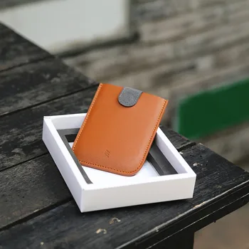 Nový Príchod DAXv2 Mini Slim Portable Držiteľa Karty Vytiahol Dizajn Mužov Kreditnej Karty Držiteľ Gradient Farba 5 Kariet Peniaze Krátke Peňaženky