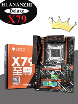 HUANANZHI X79 Deluxe Herné základná Doska s NVMe M. 2 SSD slot 4 DDR3 RAM Max až 128 G Kúpiť Počítačové Diely, Záruka 2 Roky
