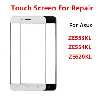 Pre Asus Zenfone 5 ZE620KL 5Z ZS620KL 4 ZE554KL 3 ZOOM ZE553KL Dotykový Displej LCD Displej Predné Sklo, Vonkajší Panel Opravy Dielov