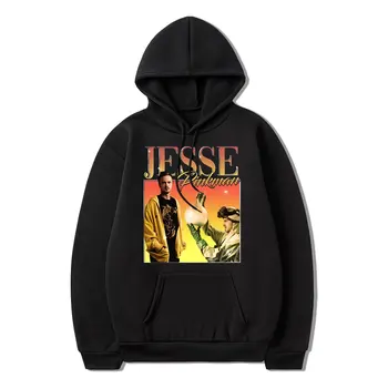 Jesse Pinkman 2022 Nové Módne Hot Predaj Harajuku Vytlačí Zimné Hrubé Dlhé Rukávy Príležitostné Voľné Dizajn Športové Muž S Kapucňou, Hip Hop