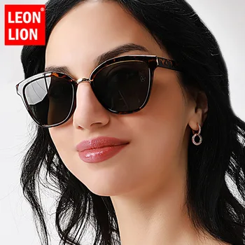 Leonlion Cat Eye slnečné Okuliare Ženy, Luxusné Dizajnér Odtiene pre Ženy Vintage Kvet Slnečné Okuliare Ženy Vintage Gafas De Sol Mujer
