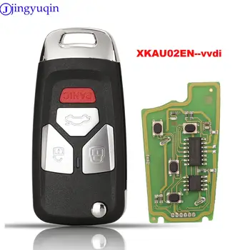 Xhorse jingyuqin VVDI Flip Tlačidlo Univerzálne Diaľkové Tlačidlo Káblové XKAU02EN Kľúč Pre AUDI Typ 1Piece