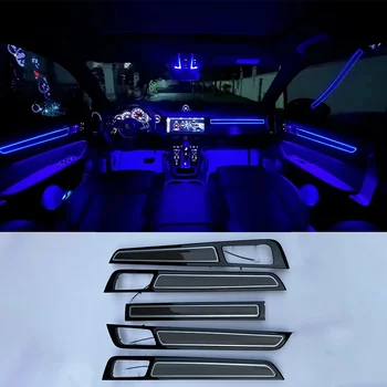 LED, Neónové Svetlo Na Porsche Cayenne 9Y0 2014-2017 Osvetlenie Vozidla Panel Dverí Okolitého Svetla Nastaviť Dekoratívne Okolitého Svetla