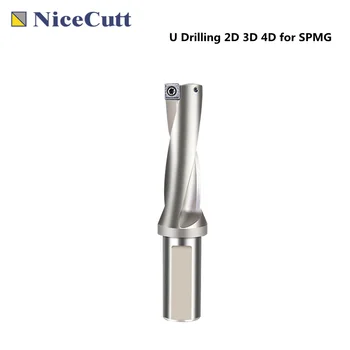Nicecutt SP Série U Vŕtanie 2D 3D 4D Otočných Pre SPMG Vložky Rýchlo, Bit Mechanické Sústruhy CNC Freeshipping 0