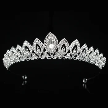 19 Vzory Crystal Svadobné Svadobné Tiara Korún pre Ženy Princezná Vlasy Ornament Módne Nevesta Headpiece Vlasy, Šperky, Doplnky