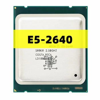 Pôvodné Procesorom Xeon E5-2640 Six-Core 15M Cache/2,5 GHz/8.00 GT/s 95W LGA 2011 E5 2640,predaj E5 2650 2660 CPU Doprava Zadarmo 0