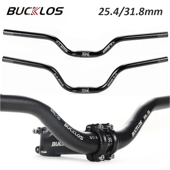 BUCKLOS MTB Riadítka Bicykla M Riadidlá 25,4 očakávané mm BMX Bicykli, Stúpačky Bar 31.8*720/780mm Horský Bicykel držadlo pre Brompton