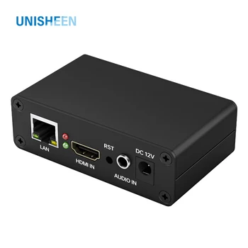 Nízke Náklady Mini SRT RTSP RTMPS UDP ONVIF 1080p H. 265 H. 264 IPTV HDMI Video Capture Box Encoder 0