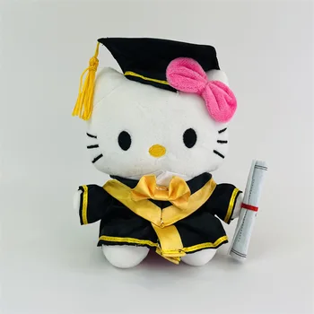 17 cm Sanrio Anime Štúdia Sezóny Hello Kitty Plyšové Hračky Cartoon Mäkké, Vypchaté Bábika Izba Dekorácie, Hračky Pre Deti narodeninám