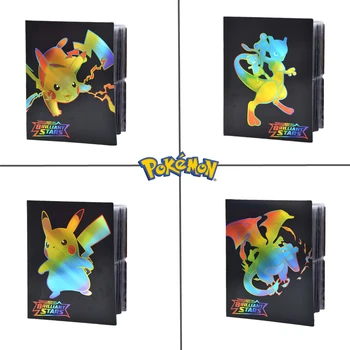 Pokemon 240 Kus Karty Album Kniha Mapu Pikachu Binder Notebook Ochranu Charizard Brožúra Zberateľskú Držiteľa Karty Darček Hračka