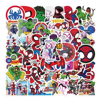 10/50pcs Disney, Marvel Avengers Nálepky Klasické Anime Notebook Batožiny Skateboard Nepremokavé Superhrdina Nálepky Deti Hračky