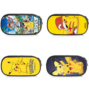 Pokémon Pikachu 24 Modelov Veľkú Kapacitu Peračník Kawaii Školy Pero Prípade Dodávky Ceruzka Taška Box Puzdro Na Písacie Potreby, Hračky Darček