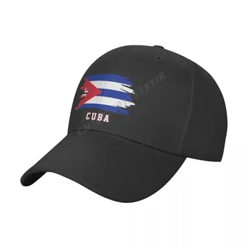 Baseball Cap Kuba Vlajkou v Pohode Kubánskej Fanúšikov Divokých slnečník Vrchol Nastaviteľné Vonkajšie Čiapky pre Mužov, Ženy