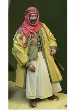 1/35 Arabských Bojovník 1915 moern stojan hračka Živice Model Miniatúrne živice obrázok Unassembly Nevyfarbené