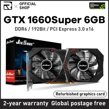 NVIDIA GTX1660 Super 6GB Grafická Karta Gtx 1660 Super GAMEGPU GDDR6 192bit DP*1 HDMI*1 DVI-D*1 PCI-E grafickej karty