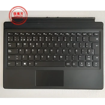 Nový SP španielsky Prenosný Mini Base Keyboard Folio Case pre Lenovo Ideapad Miix 510 -12IKB -12ISK Tablet 5N20N21145 5N20N21147803