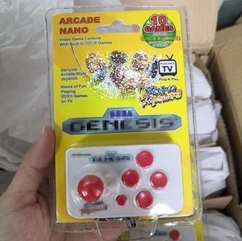 Arcade Nano TV Herné Konzoly Mini Arcade Joystick S 10 Hry Arkádovej Stype Ovládač Pre Sega hry
