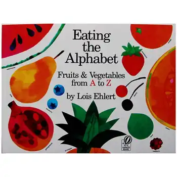 Jesť Abecedy Ovocia a Zeleniny z toZ Vzdelávacie anglický Obrázkové Knihy, Učenie Karty Príbeh Knihy Dieťa Dieťa Detí