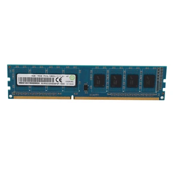 DDR3 4GB Ploche Pamäť 1RX8 PC3L-12800U 1600Mhz 240Pins 1.35 V CL11 DIMM Ram AMD Doska