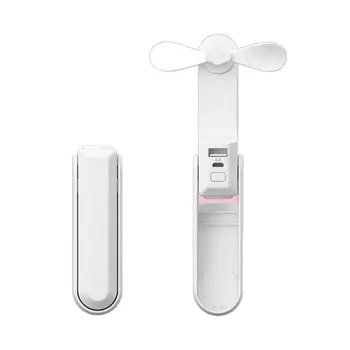 Ručné USB Sprej Ventilátor S Skladací Dizajn A Baterka Prenosné Ventilátor Skladanie pracovnej Plochy Prenosný Mini Ventilátor