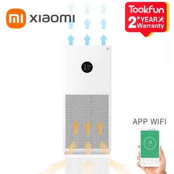 XIAO MIJIA Smart Čistička Vzduchu 4 Lite LED Displej Štvorlôžkových Čistenie Aldehyd Odstránenie Domov Vzduchu Ionizátor 35.8 dB(A) Nízka hlučnosť