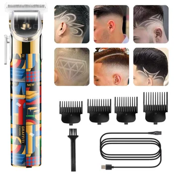 Kemei MAX Professional Hair clipper Nabíjateľná Zastrihávač Chĺpkov Elektrický Sušič na Rezanie Stroj Kábel alebo Používanie bez kábla Holič clipper