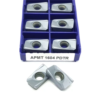 APMT1135 APMT1604 PDTR LT30 Otočných Frézovanie vložiť kovov, sústružnícke nástroje Karbidu vložiť vysokej kvality PVD otáčania nástroja 1