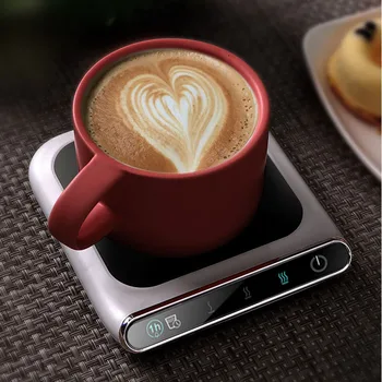 5V Pohár Ohrievač Smart Termostatické Horúci Čaj Tvorcovia 3 Výstroj USB Nabíjanie Kúrenie Dráha Ploche Ohrievača na Kávu, Mlieko, Čaj Teplejšie Pad 2