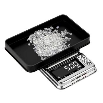 Digital Pocket Stupnice Mini Elektronické Šperky Rozsahu Prenosné Potravín Rozsahu Šperky 2