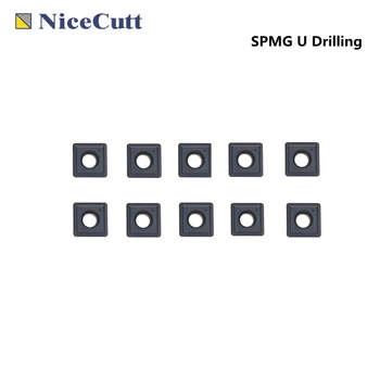Nicecutt SP Série U Vŕtanie 2D 3D 4D Otočných Pre SPMG Vložky Rýchlo, Bit Mechanické Sústruhy CNC Freeshipping 2