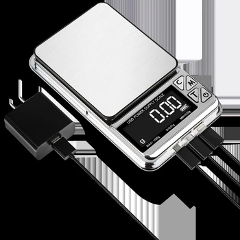 Digital Pocket Stupnice Mini Elektronické Šperky Rozsahu Prenosné Potravín Rozsahu Šperky 3