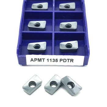 APMT1135 APMT1604 PDTR LT30 Otočných Frézovanie vložiť kovov, sústružnícke nástroje Karbidu vložiť vysokej kvality PVD otáčania nástroja 3
